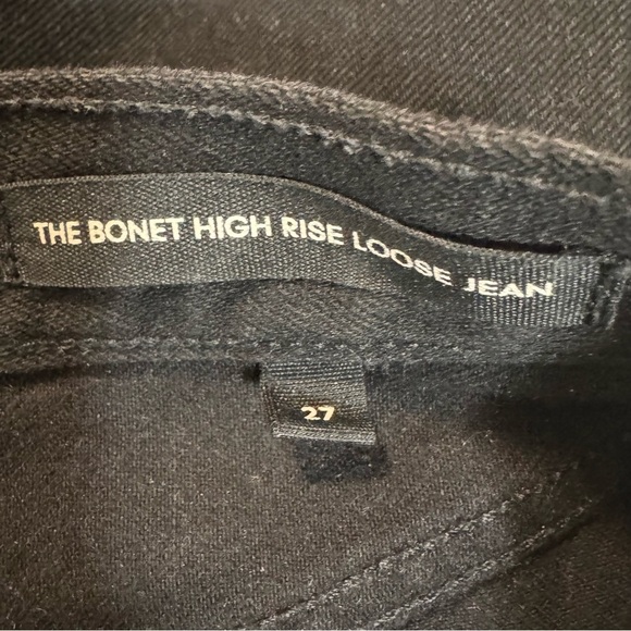 Aritzia Denim Forum The Bonet High Rise Loose Jean Button Fly Distressed Size 27 - Picture 15 of 15